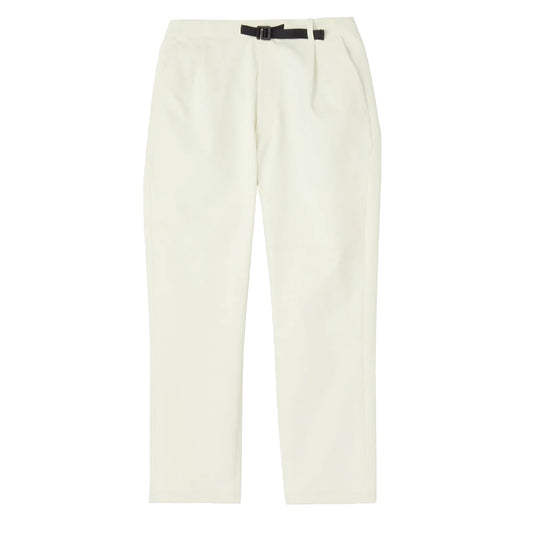 Goldwin One Tuck Tapered Stretch Pants Ivory