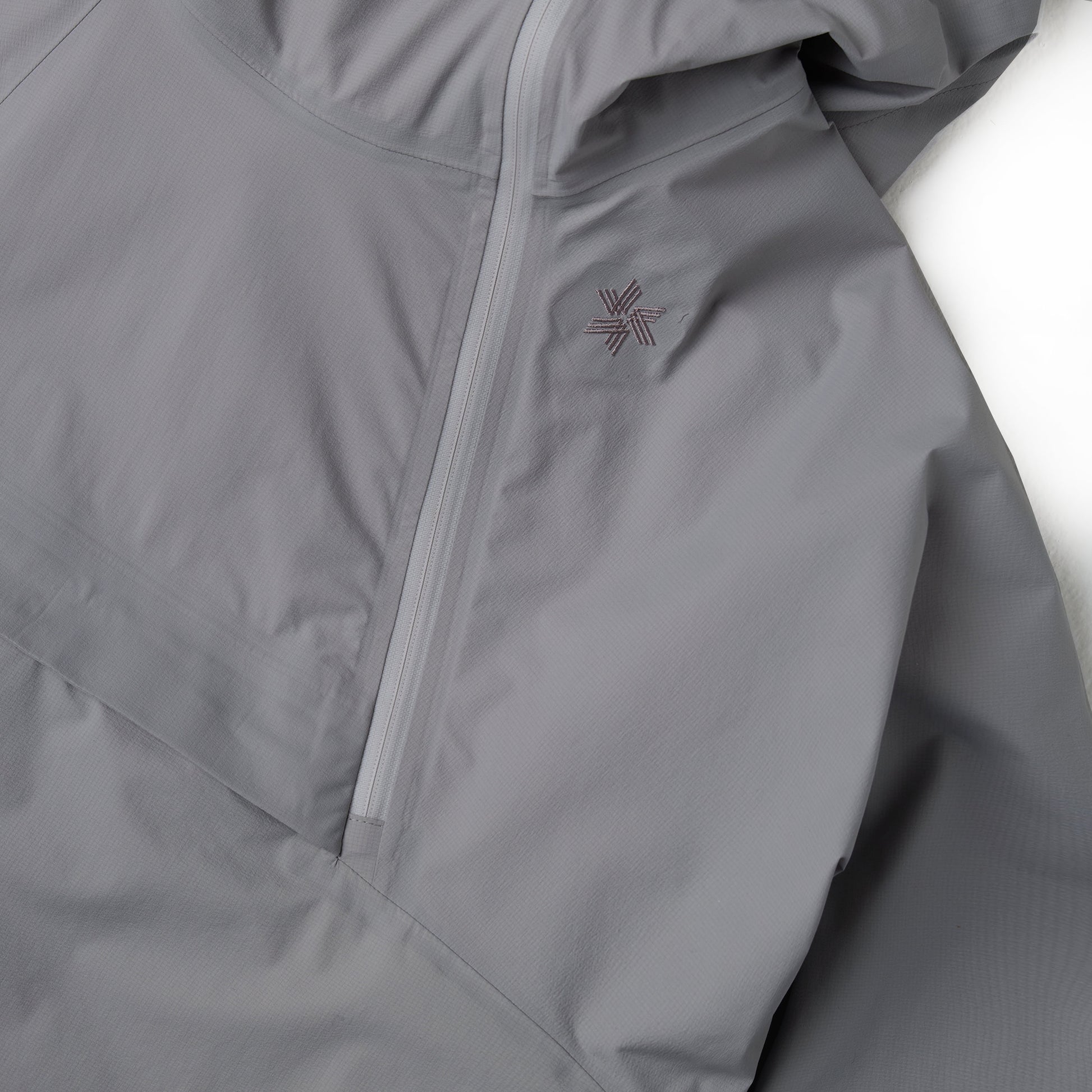 Goldwin PERTEX SHIELD AIR Mountaineering Pullover Snow Gray - The Sporting Lodge