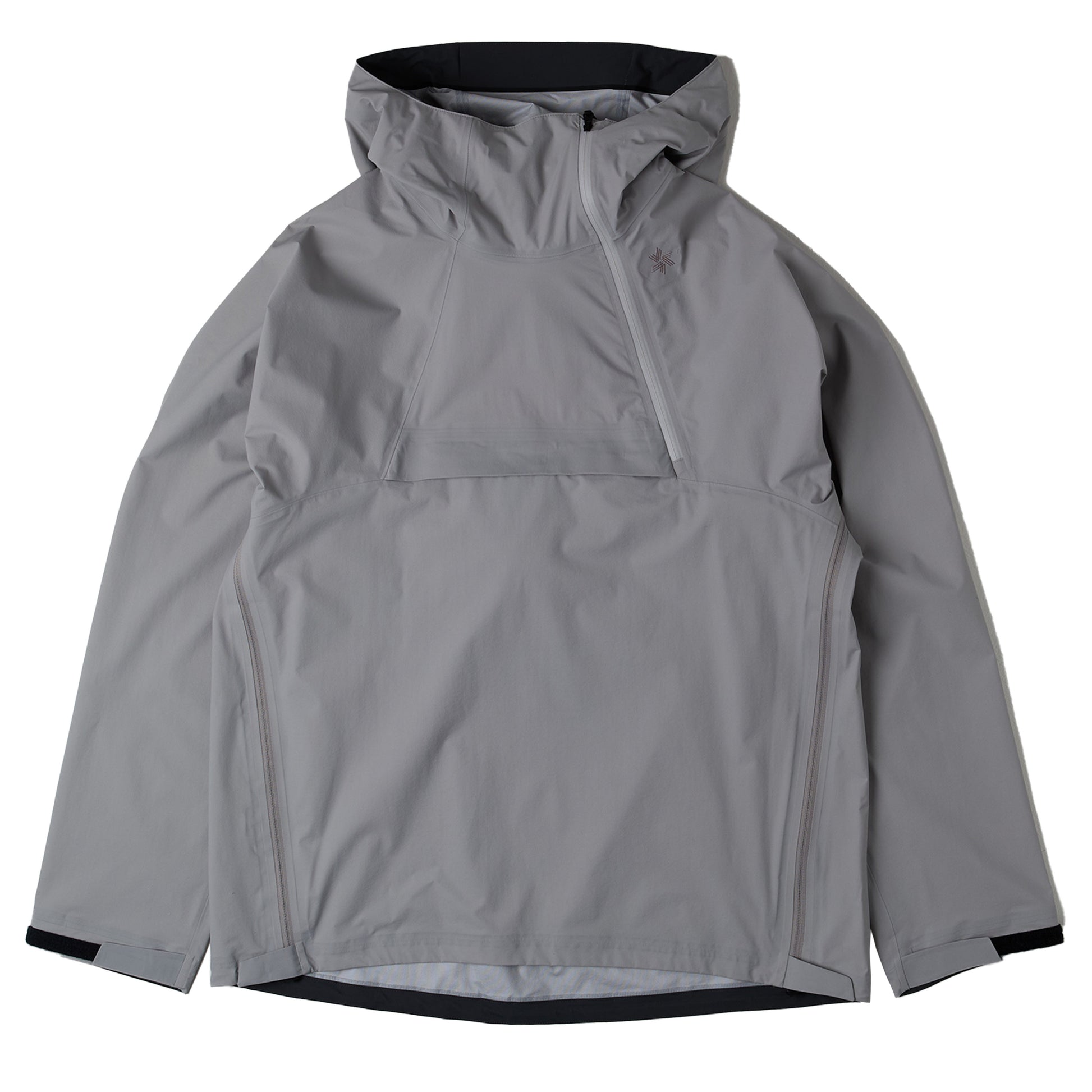 Goldwin PERTEX SHIELD AIR Mountaineering Pullover Snow Gray - The Sporting Lodge