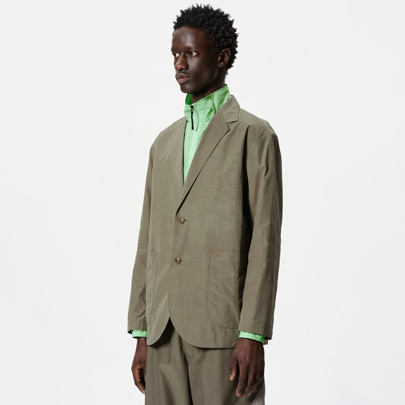 Goldwin Relax Nylon 2B Jacket Sand Land