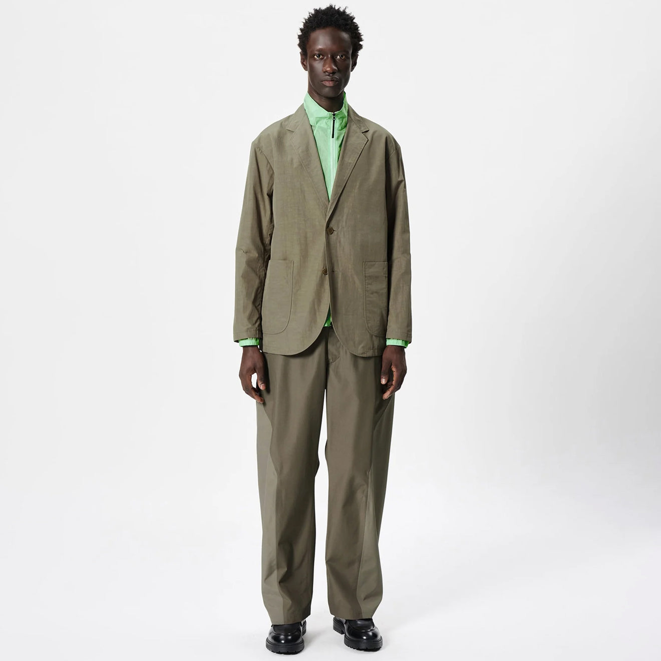 Goldwin Relax Nylon 2B Jacket Sand Land