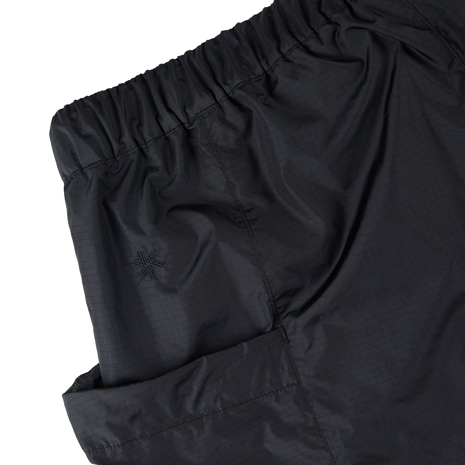 Goldwin Rip-stop Shorts Black - The Sporting Lodge