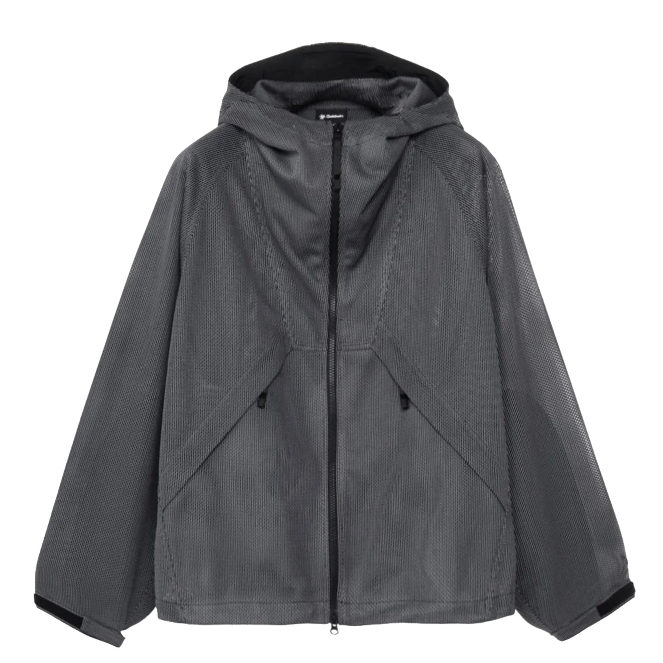 Goldwin Tonalith Mesh Hooded Jacket Black