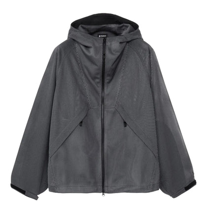 Goldwin Tonalith Mesh Hooded Jacket Black