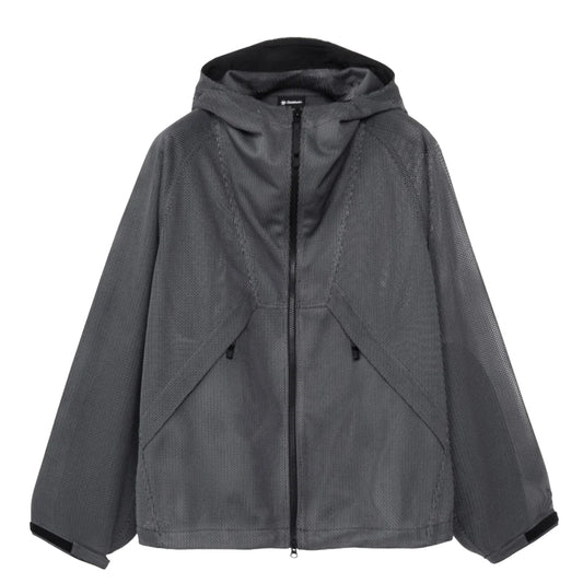 Goldwin Tonalith Mesh Hooded Jacket Black