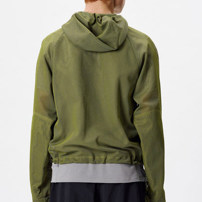 Goldwin Tonalith Mesh Hooded Jacket Black