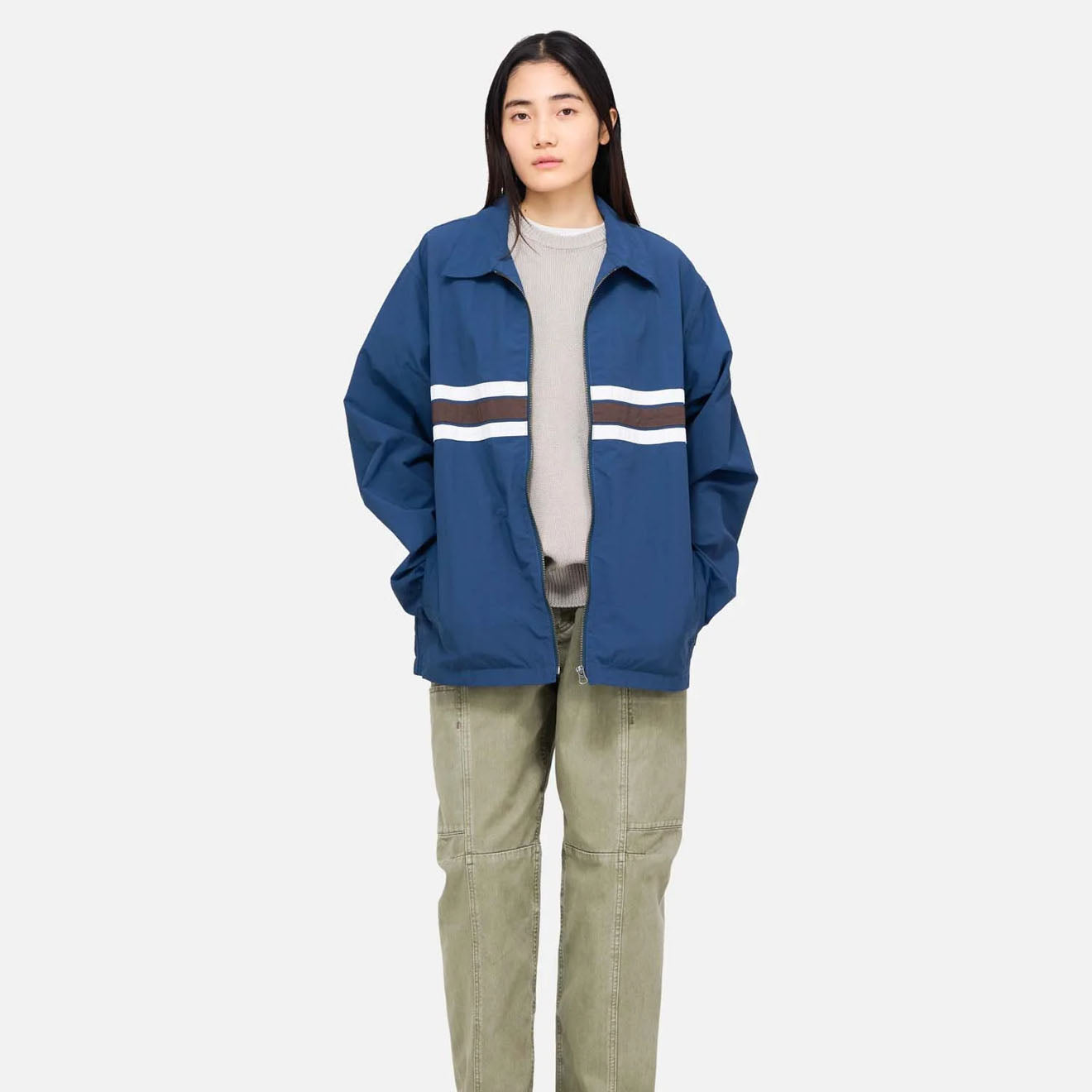 Gramicci Big Tide Jacket Navy - The Sporting Lodge