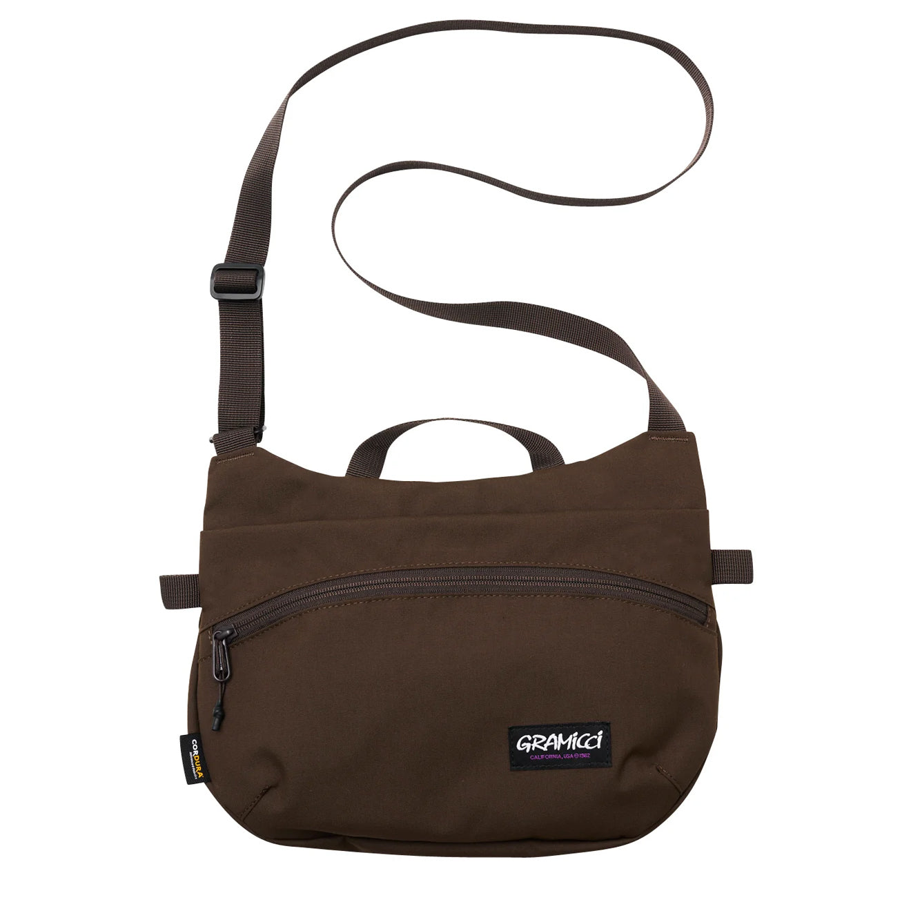 Gramicci Cordura Shoulder Bag Brown - The Sporting Lodge