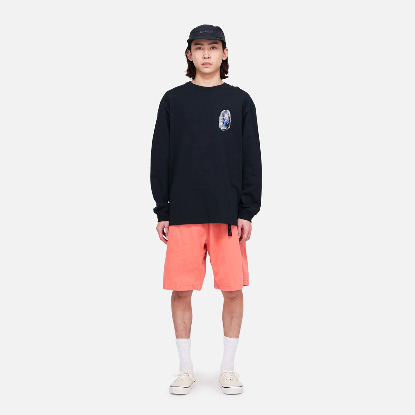 Gramicci G-Short Pigment Dyed Deep Coral Pigment - The Sporting Lodge