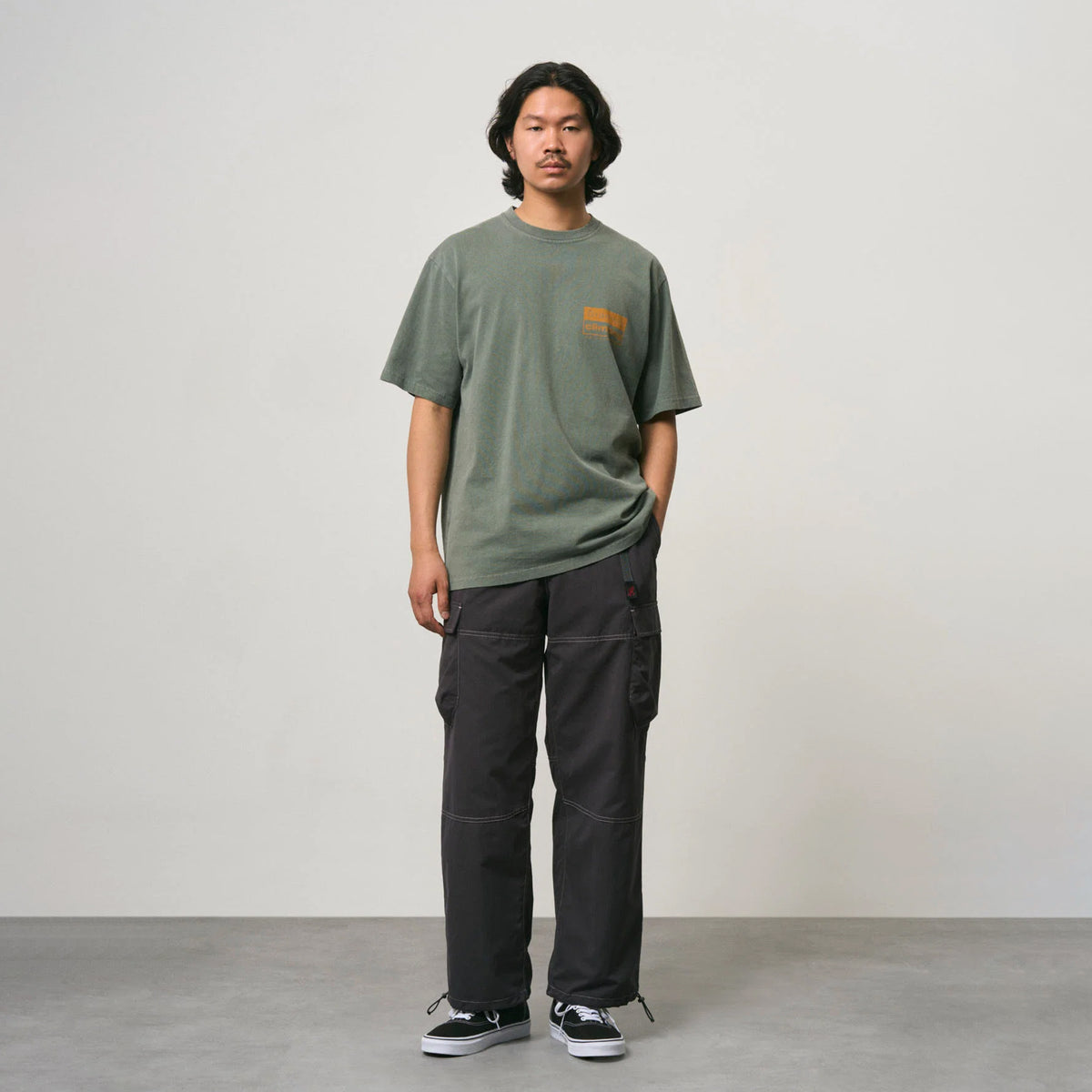 Gramicci G Climbing Tee Pigment Dyed Sage Pigment
