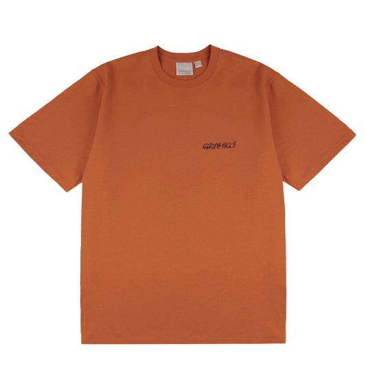 Gramicci Ice Axe Tee Burnt Orange - The Sporting Lodge