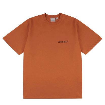 Gramicci Ice Axe Tee Burnt Orange - The Sporting Lodge