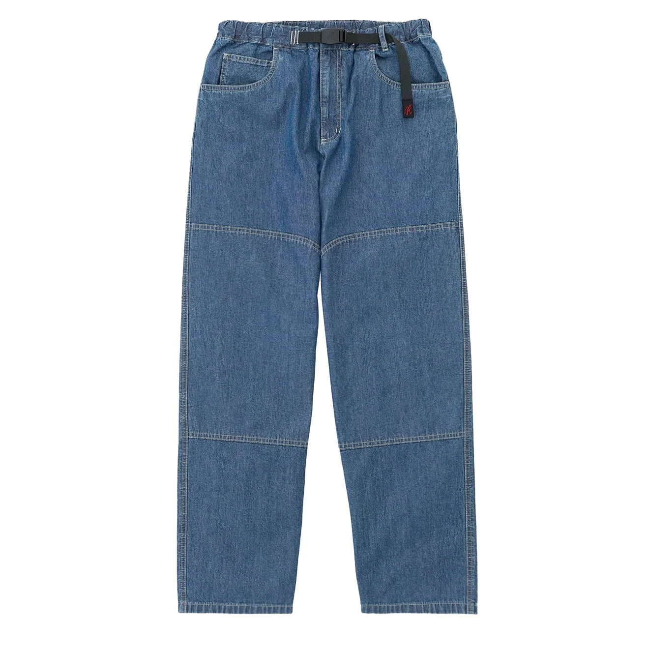 Gramicci Japanese Chambray Double Knee Blue