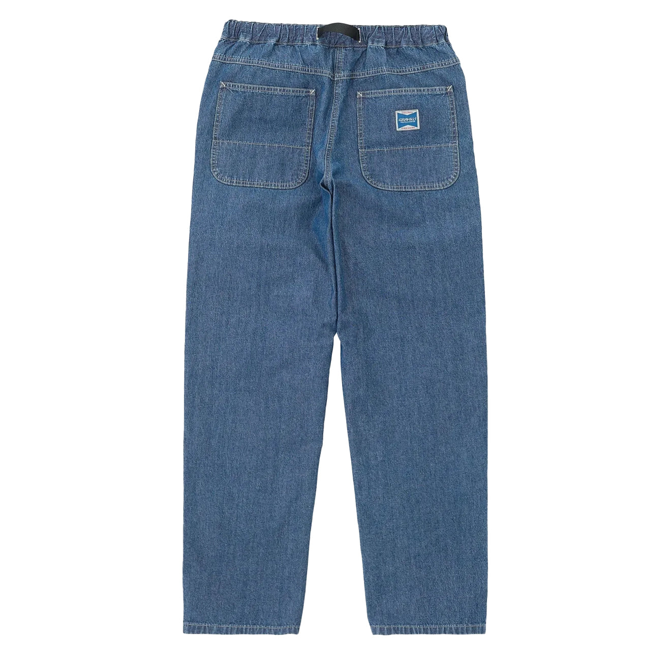 Gramicci Japanese Chambray Double Knee Blue