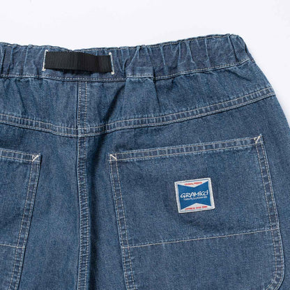 Gramicci Japanese Chambray Double Knee Blue
