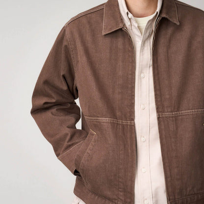 Gramicci Japanese Slub Denim Jacket Amber - The Sporting Lodge