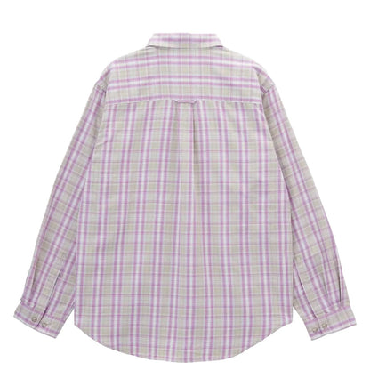Gramicci L/S Checkered Ombre Shirt Purple