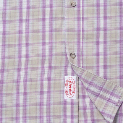 Gramicci L/S Checkered Ombre Shirt Purple