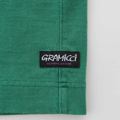 Gramicci Langdon Rugby Shirt Cerulean / Emerald - The Sporting Lodge