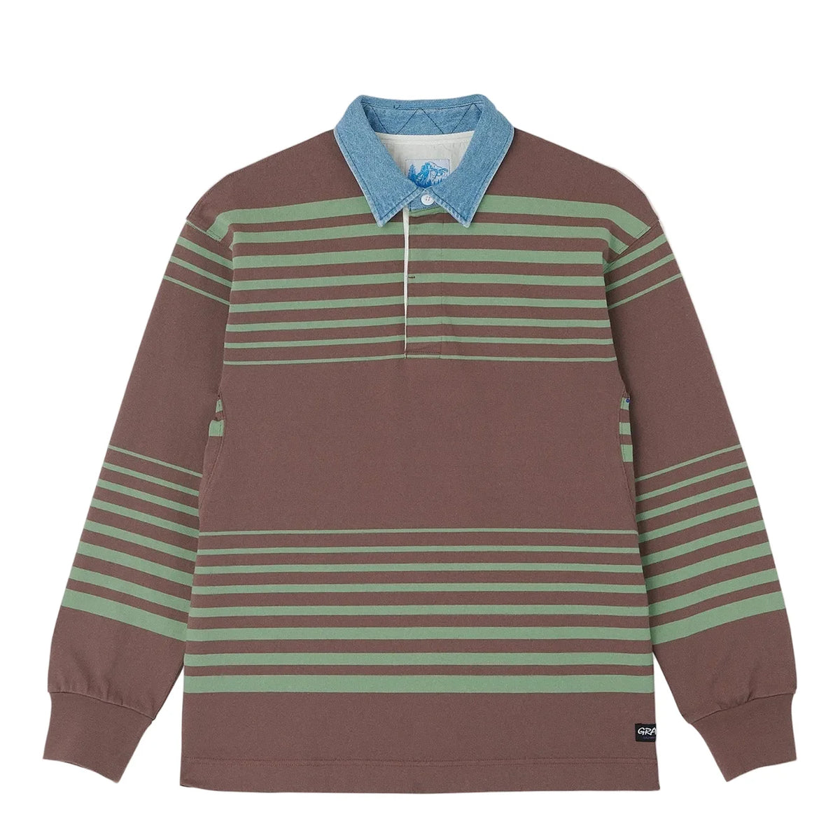 Gramicci Langdon Rugby Shirt Peppercorn