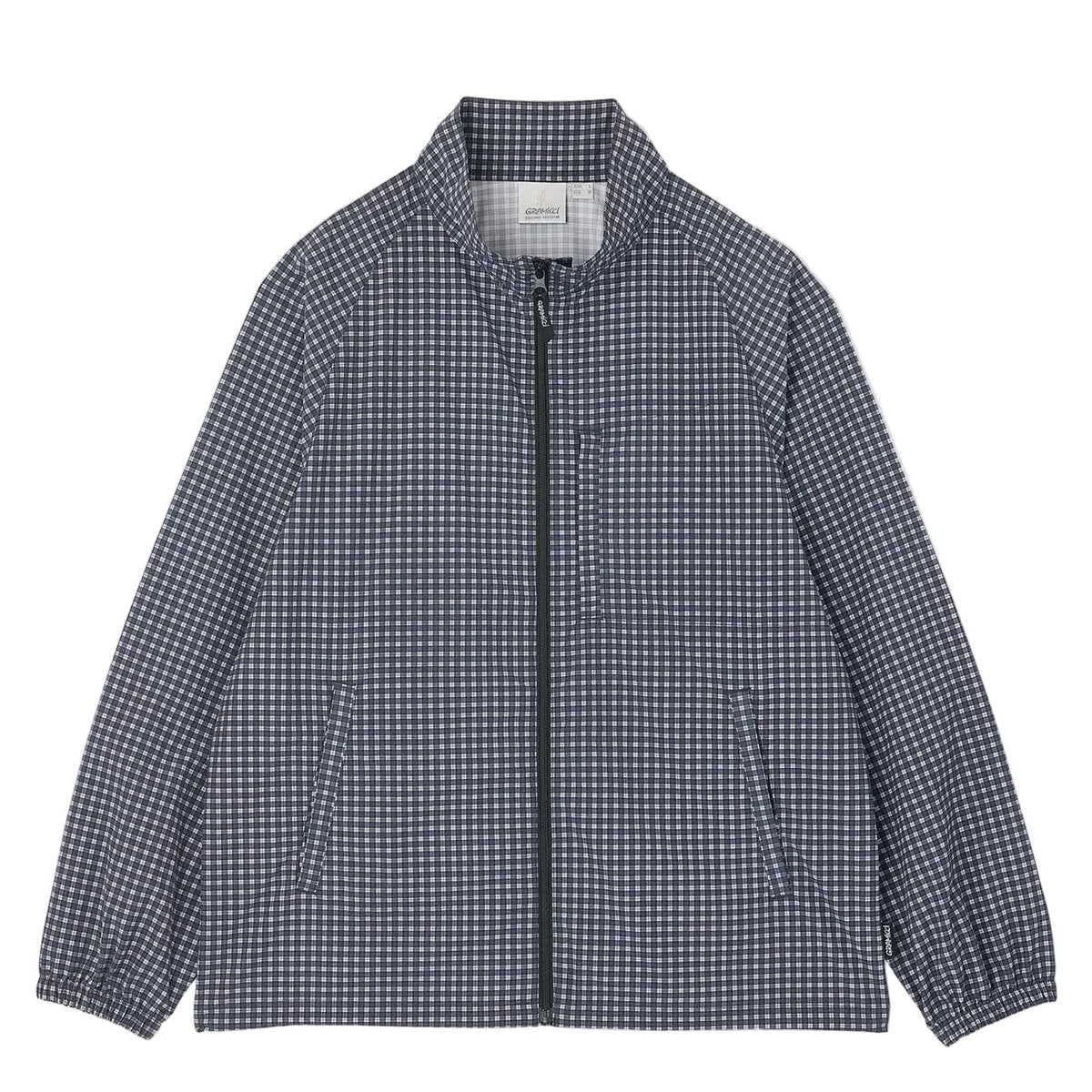 Gramicci Mini Check Nylon Jacket Navy Check