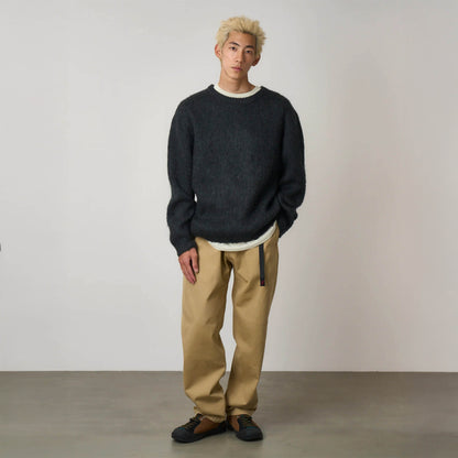 Gramicci Mohair Sweater Charcoal - The Sporting Lodge