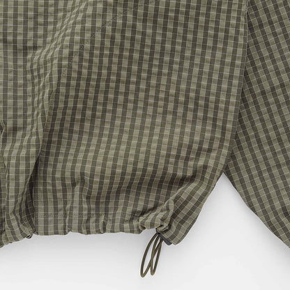 Gramicci Northside Plaid Hooded Jacket Olive