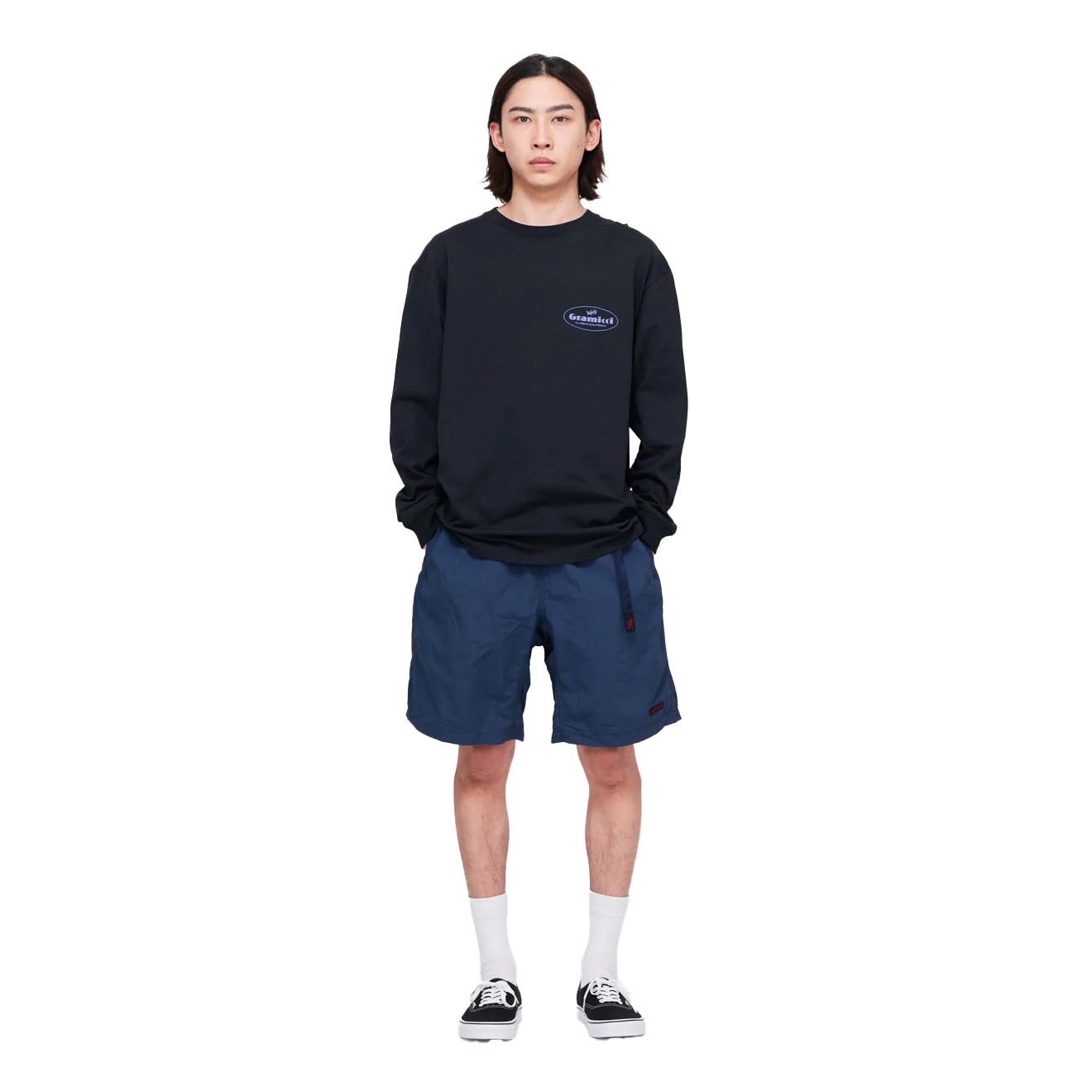 Gramicci Nylon Packable G-Short Batik Navy - The Sporting Lodge