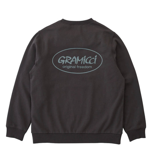 Gramicci Original Freedom Sweatshirt Deep Brown - The Sporting Lodge