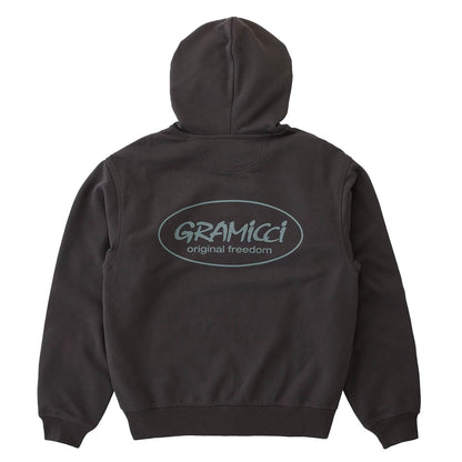 Gramicci Original Freedom Zip Hooded Sweatshirt Deep Brown