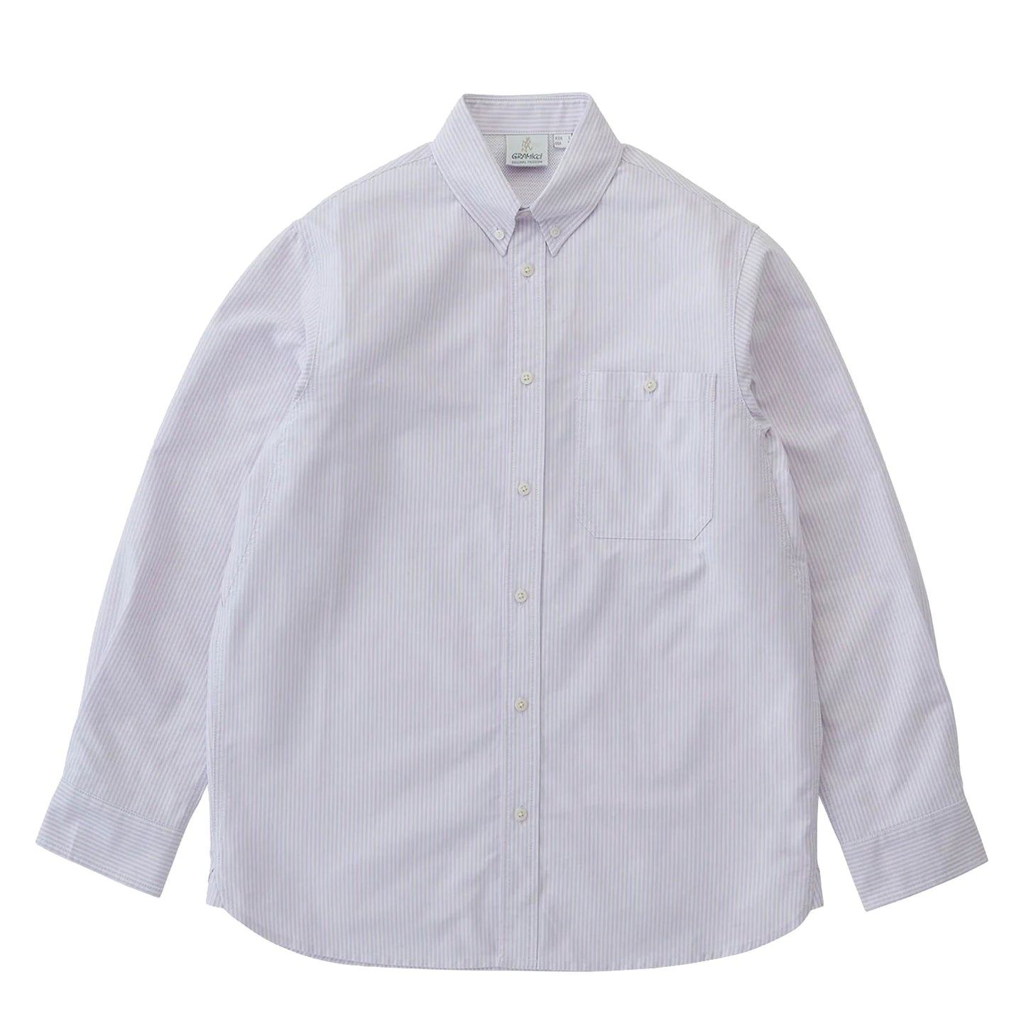 Gramicci Oxford Button Down Stance Shirt Iris Stripe