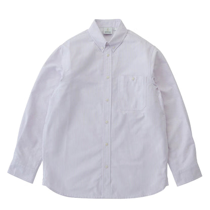 Gramicci Oxford Button Down Stance Shirt Iris Stripe