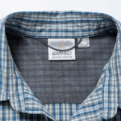 Gramicci Poplin Millwood Shirt Blue