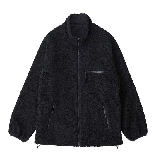 Gramicci Reversible Sherpa Jacket Charcoal / Black