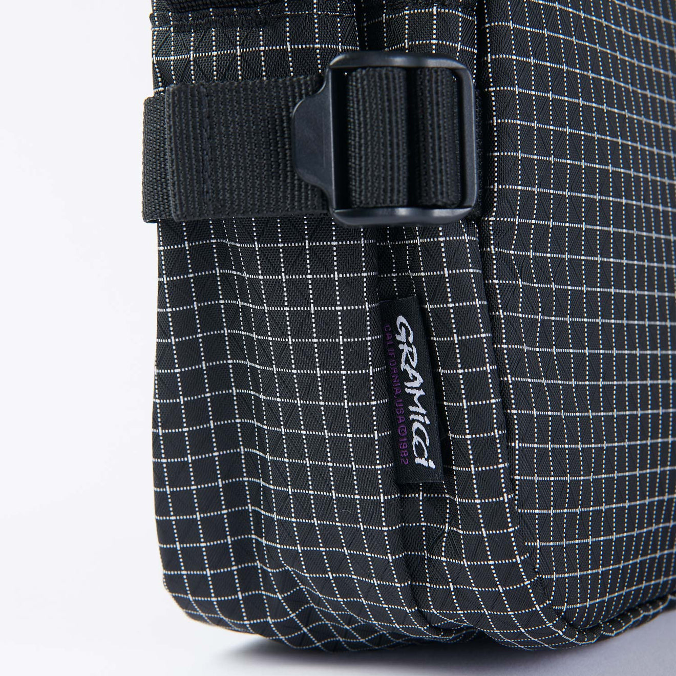 Gramicci Ripstop Mini Shoulder Bag Rip-Stop Black