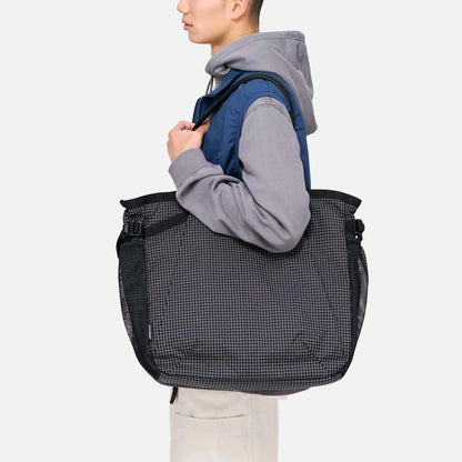 Gramicci Ripstop Tote Bag Rip-Stop Black