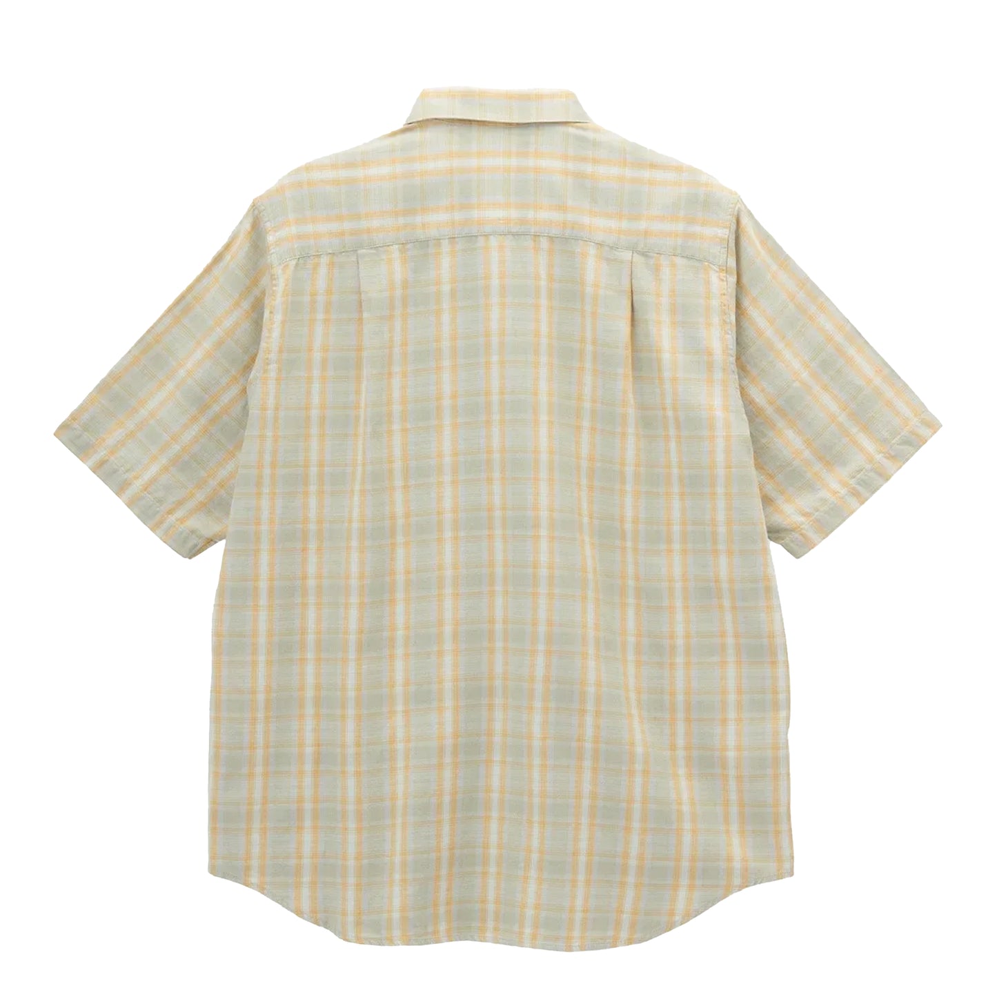 Gramicci S/S Checkered Ombre Shirt Mustard
