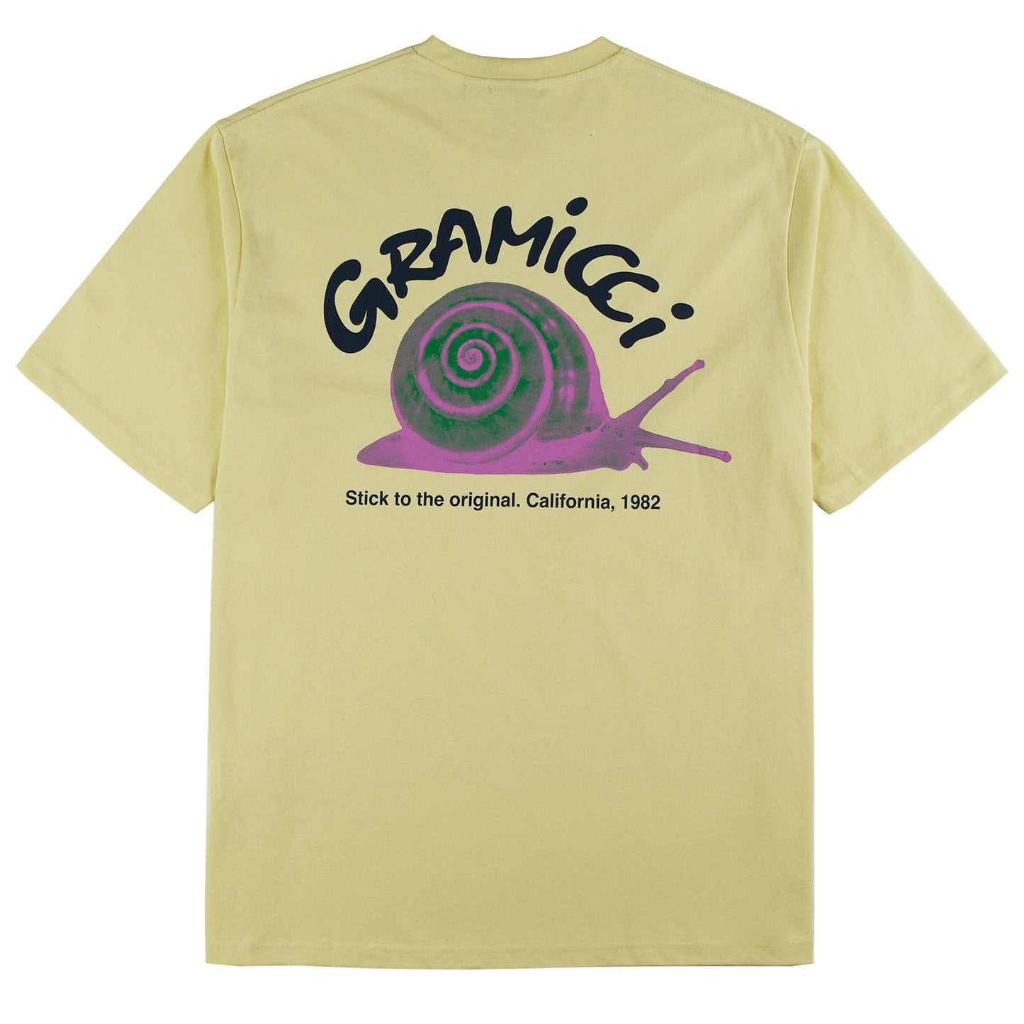 Gramicci Snail Tee Lemon