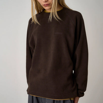 Gramicci Thermal Fleece Crew Tobacco