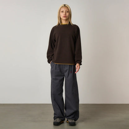 Gramicci Thermal Fleece Crew Tobacco