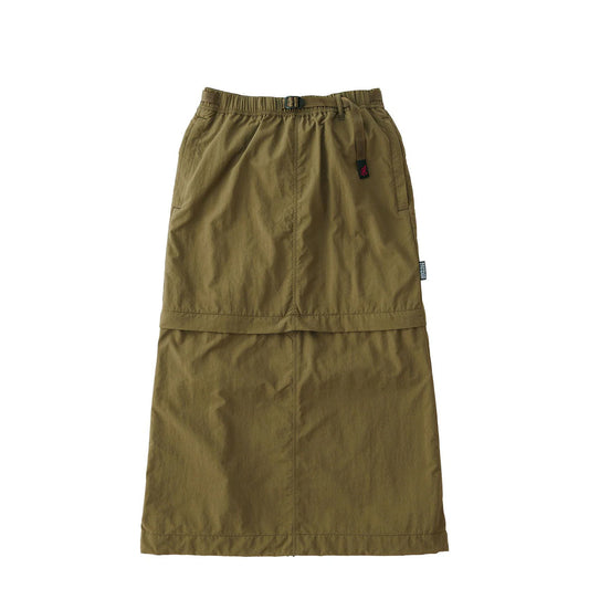 Gramicci Womens Convertible Micro Ripstop Skirt Army Green - The Sporting Lodge