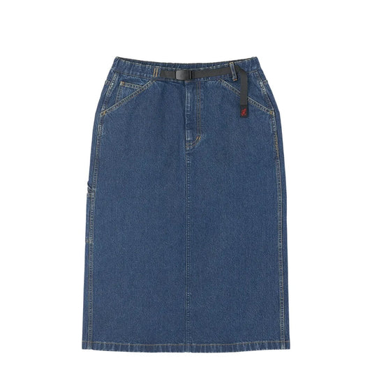 Gramicci Womens Denim Carpenter Skirt Stone