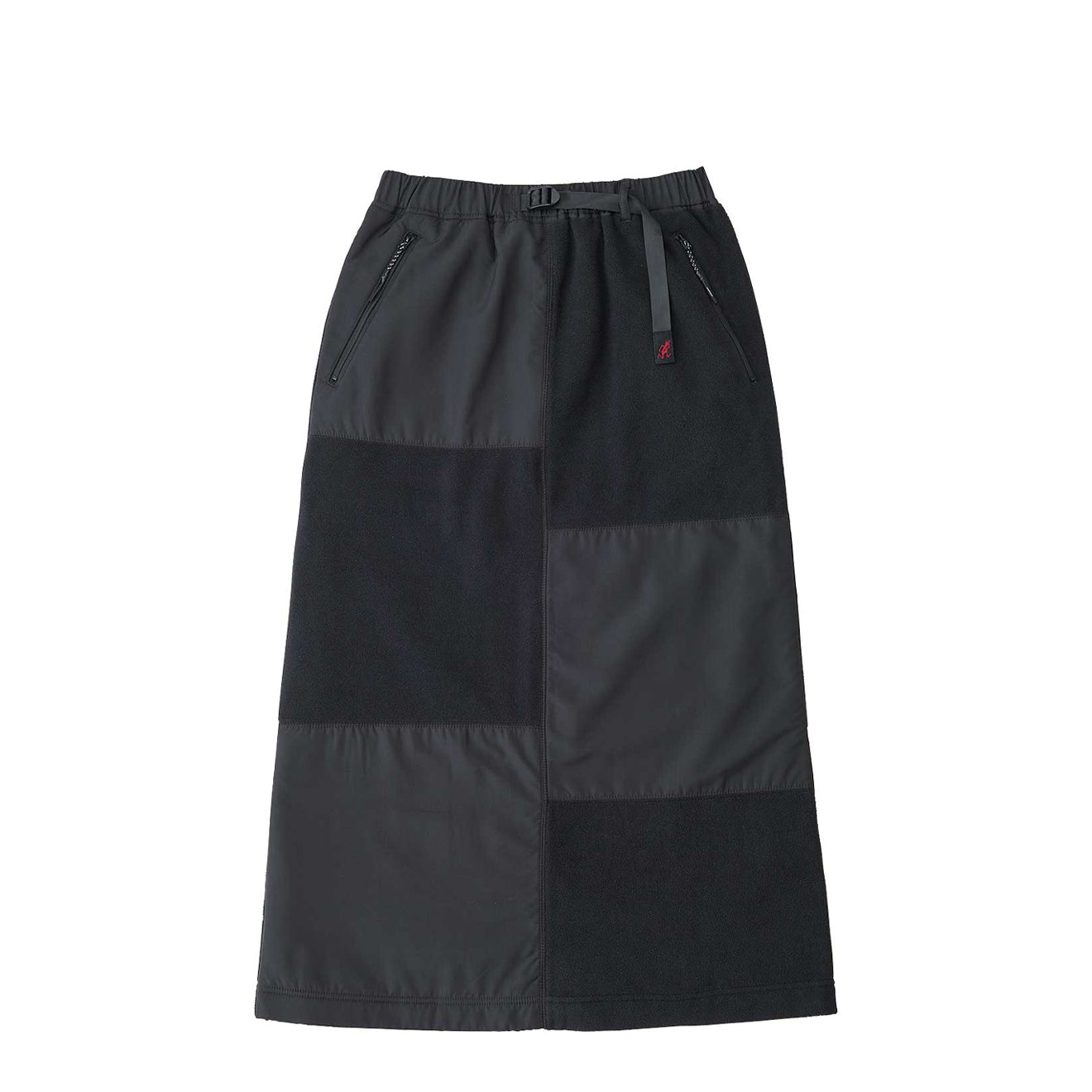 Gramicci Womens Thermal Fleece Patch Skirt Black
