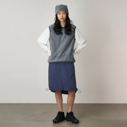 Gramicci Womens Thermal Fleece Pullover Heather Grey