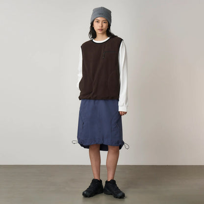 Gramicci Womens Thermal Fleece Pullover Tobacco