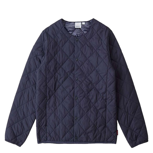 Gramicci Womens Thermal Insulation Quilted Jacket Navy