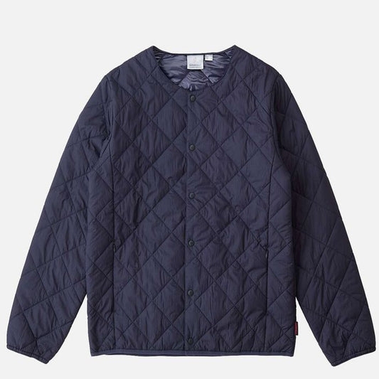 Gramicci Womens Thermal Insulation Quilted Jacket Navy
