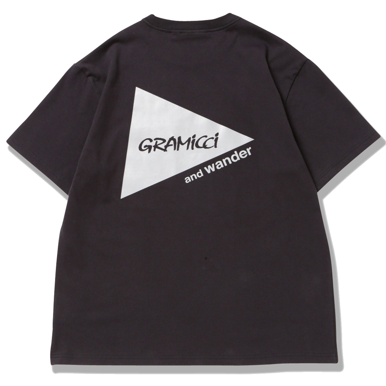 Gramicci x And Wander Backprint Tee Black - The Sporting Lodge