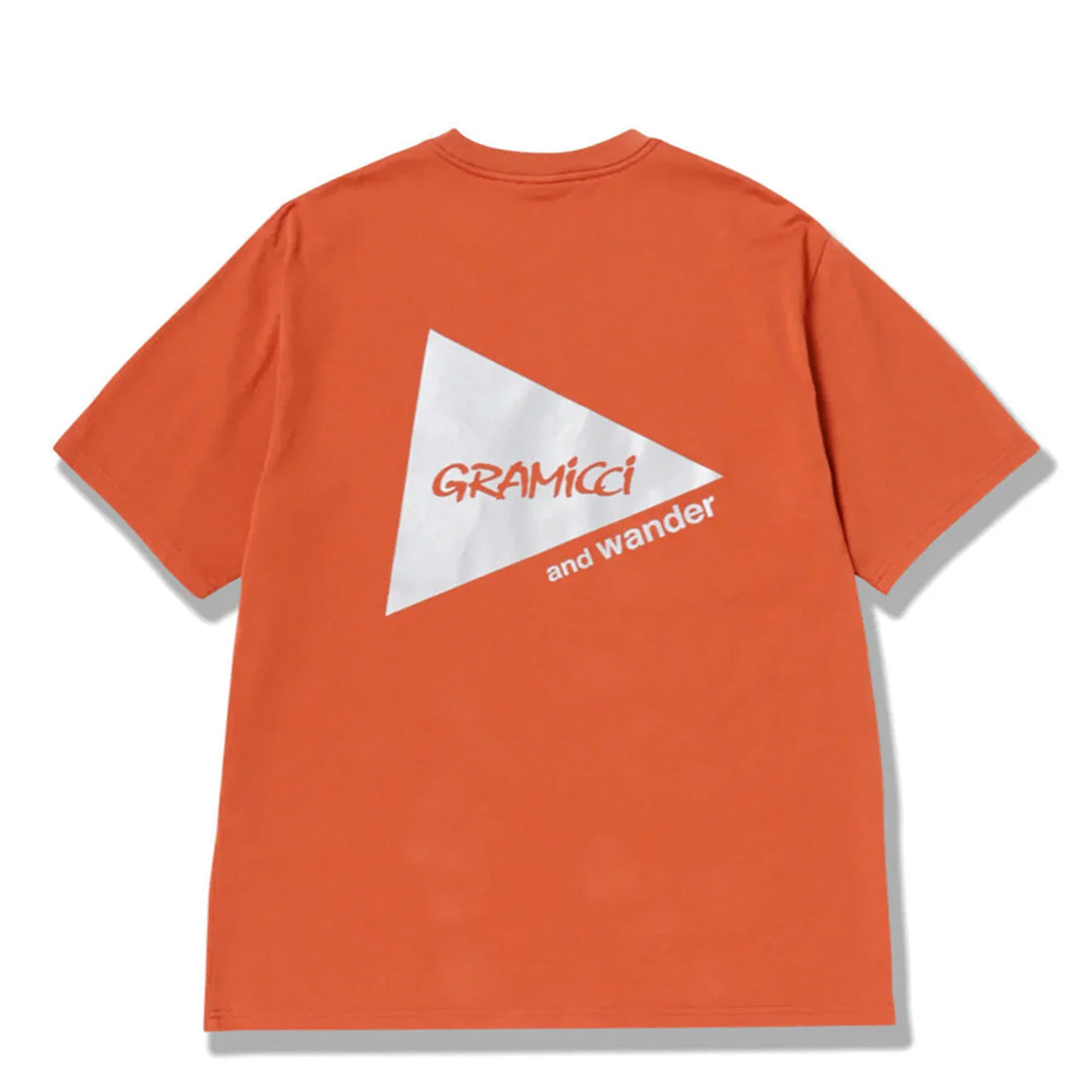 Gramicci x And Wander Backprint Tee Red - The Sporting Lodge