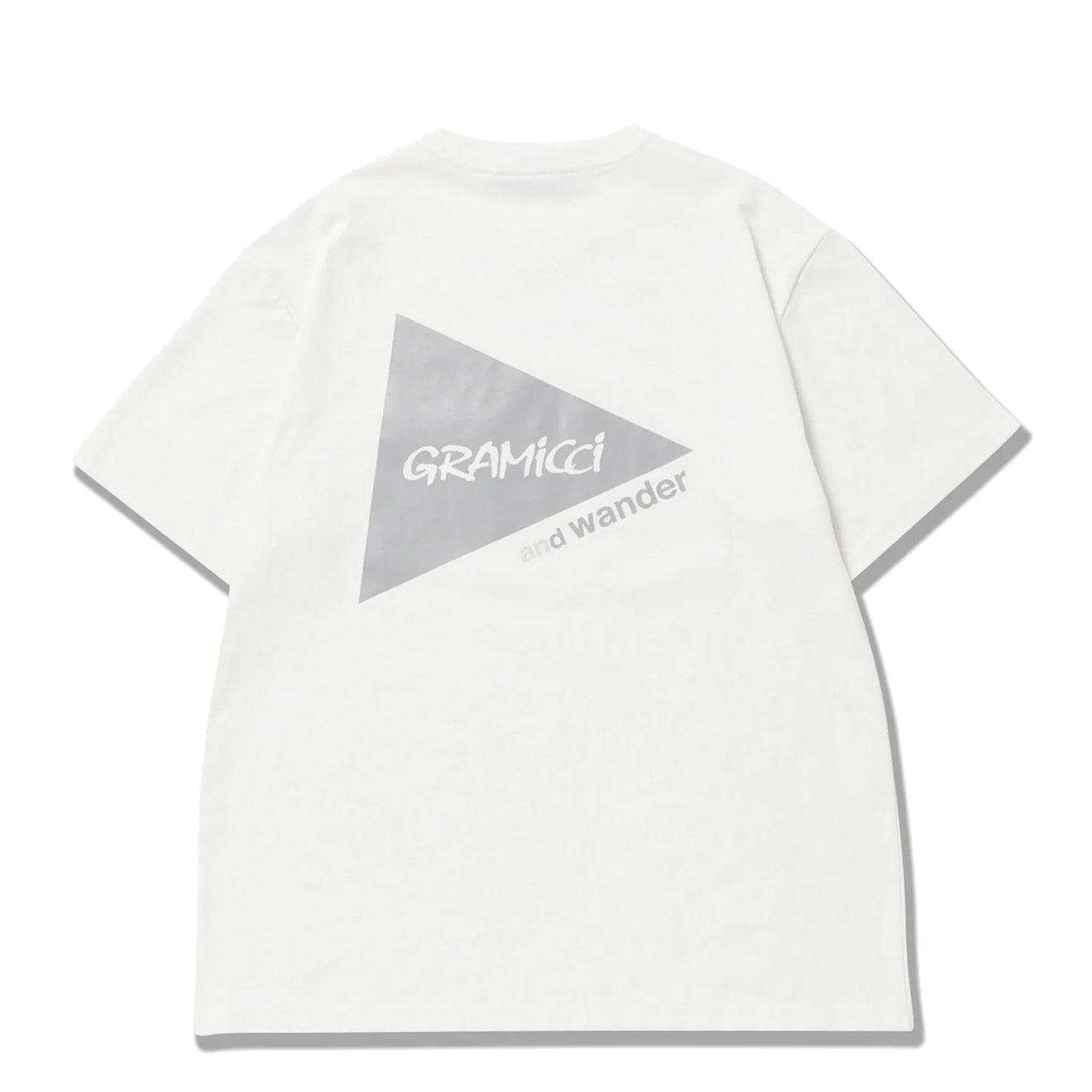 Gramicci x And Wander Backprint Tee White